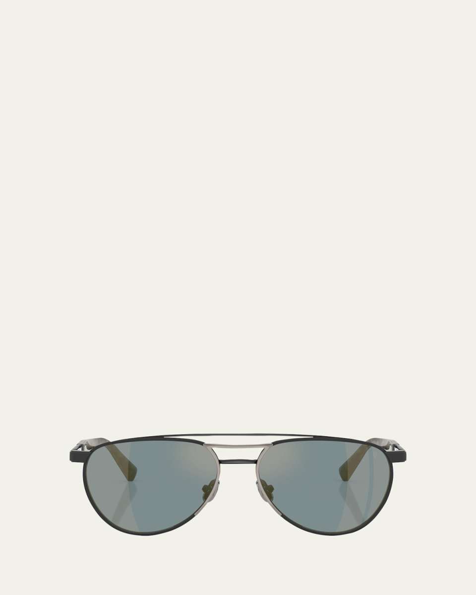 0BC2007ST Aviator Titanium Sunglasses